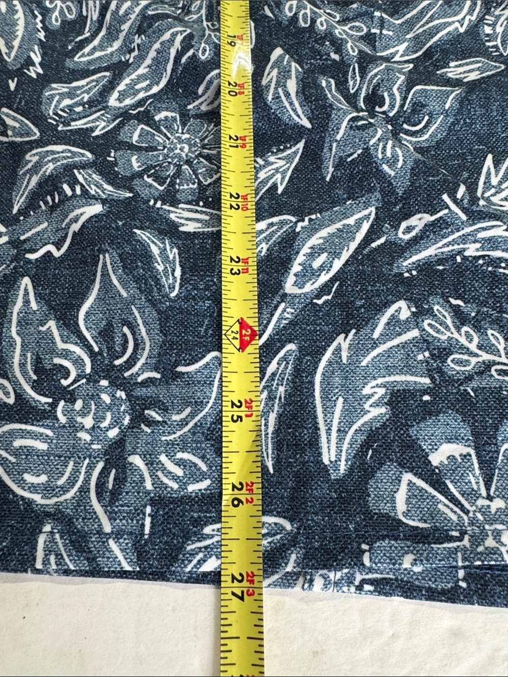RipSkirt Hawaii Blue Floral Print wrap skirt pockets XXL long length adjustable - Picture 10 of 10
